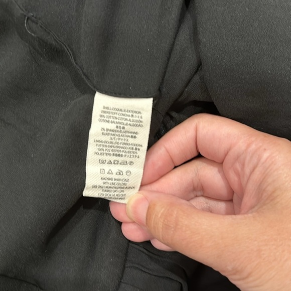 Free People Womens Ruffles Romance Military Jacket Black Size XS/TP - Picture 5 of 7